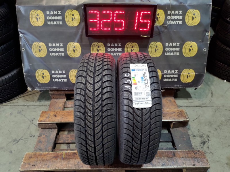 2 Gomme nuove 185 65 15 Pneumatici Invernali SAVA 2 Gomme nuove 185 65 15 Pneumatici Invernali SAVA