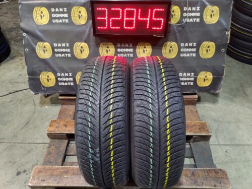 2 Gomme usate 205 60 16 Pneumatici Invernali MICHELIN