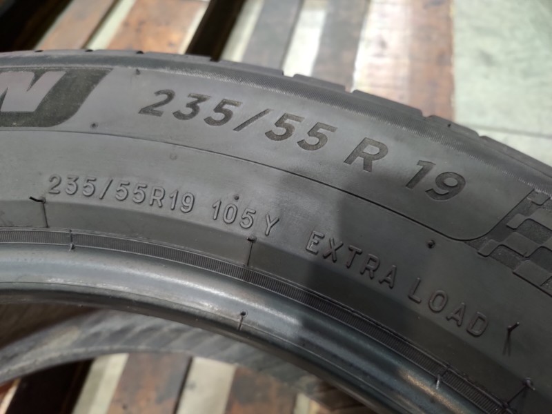 2 Gomme usate 235 55 19 Pneumatici Estivi MICHELIN 2 Gomme usate 235 55 19 Pneumatici Estivi MICHELIN