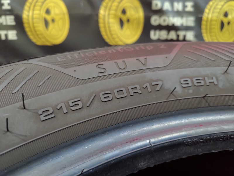 4 Gomme usate 215 60 17 Pneumatici Estivi GOODYEAR 4 Gomme usate 215 60 17 Pneumatici Estivi GOODYEAR