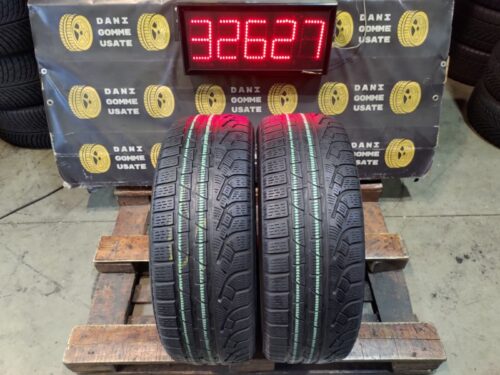 2 Gomme usate 215 55 17 Pneumatici Invernali PIRELLI