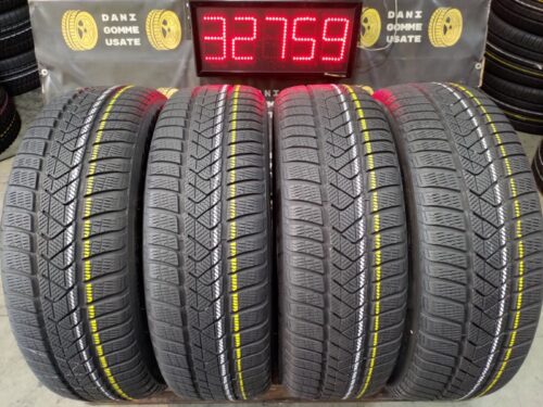 4 Gomme usate 225 60 18 Pneumatici Invernali PIRELLI