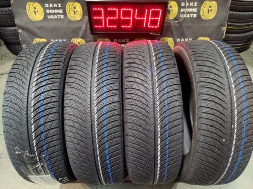 4 Gomme usate 225 60 18 Pneumatici Invernali MICHELIN
