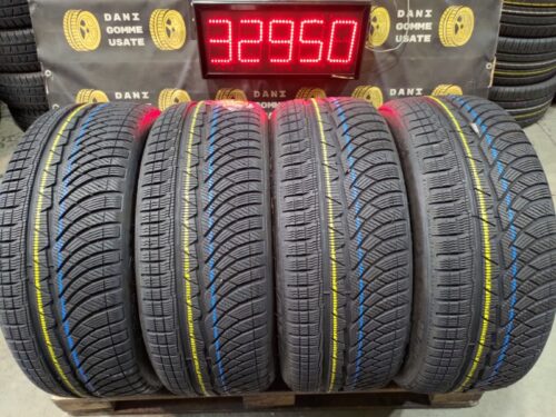 4 Gomme usate 225 50 18 RUN FLAT Pneumatici Invernali MICHELIN