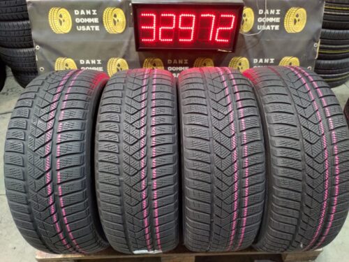 4 Gomme usate 225 50 17 Pneumatici Invernali PIRELLI
