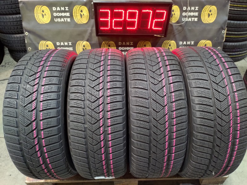 4 Gomme usate 225 50 17 Pneumatici Invernali PIRELLI 4 Gomme usate 225 50 17 Pneumatici Invernali PIRELLI