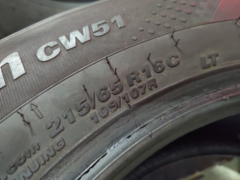 4 Gomme usate 215 65 16 C Pneumatici Invernali KUMHO 4 Gomme usate 215 65 16 C Pneumatici Invernali KUMHO
