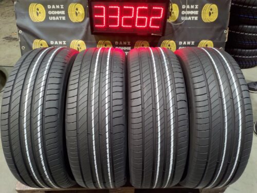 4 Gomme usate 215 55 17 Pneumatici Estivi MICHELIN