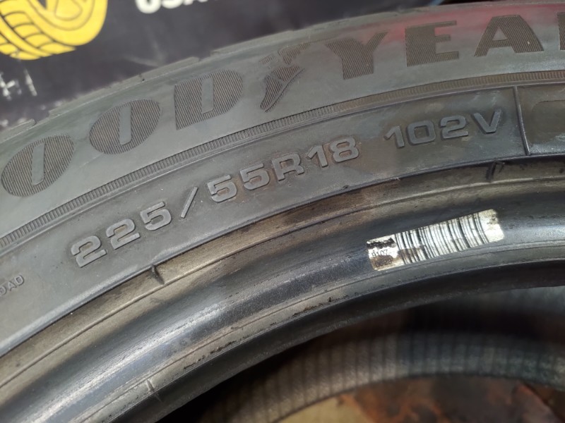 4 Gomme usate 225 55 18 Pneumatici Invernali GOODYEAR 4 Gomme usate 225 55 18 Pneumatici Invernali GOODYEAR