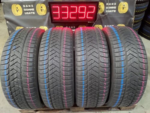 4 Gomme usate 225 50 18 Pneumatici Invernali PIRELLI