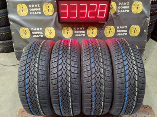 4 Gomme usate 185 55 15 Pneumatici Invernali DUNLOP