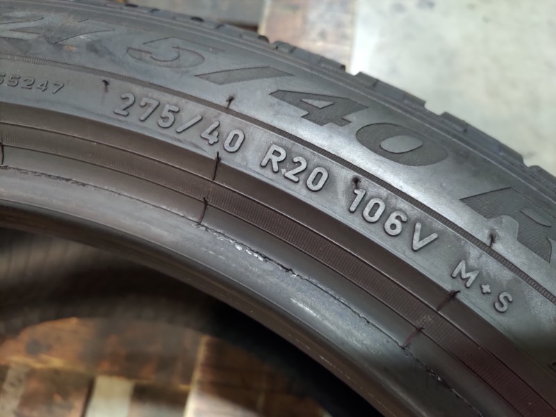 2 Gomme usate 245 45 20 e 2 Gomme usate 275 40 20 Pneumatici Invernali PIRELLI 2 Gomme usate 245 45 20 e 2 Gomme usate 275 40 20 Pneumatici Invernali PIRELLI