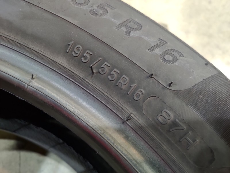 4 Gomme usate 195 55 16 Pneumatici Estivi MICHELIN 4 Gomme usate 195 55 16 Pneumatici Estivi MICHELIN