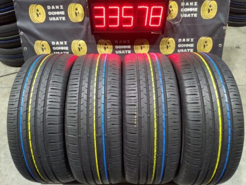 4 Gomme usate 225 55 17 Pneumatici Estivi CONTINENTAL