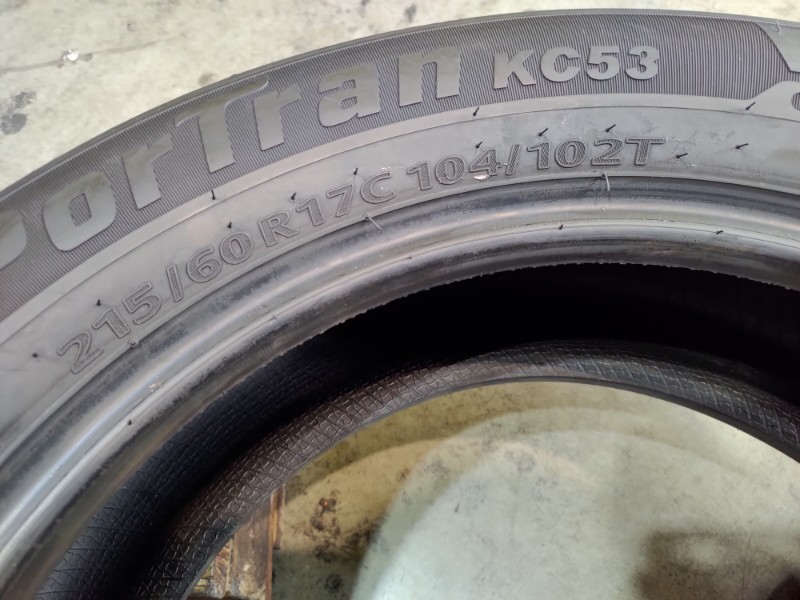 4 Gomme usate 215 60 17 C Pneumatici Estivi KUMHO 4 Gomme usate 215 60 17 C Pneumatici Estivi KUMHO