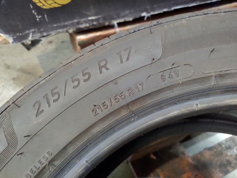 2 Gomme usate 215 55 17 Pneumatici Estivi MICHELIN 2 Gomme usate 215 55 17 Pneumatici Estivi MICHELIN
