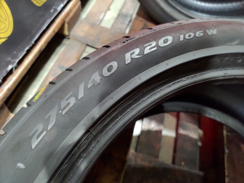 2 Gomme usate 275 40 20 RUN FLAT Pneumatici Estivi PIRELLI 2 Gomme usate 275 40 20 RUN FLAT Pneumatici Estivi PIRELLI
