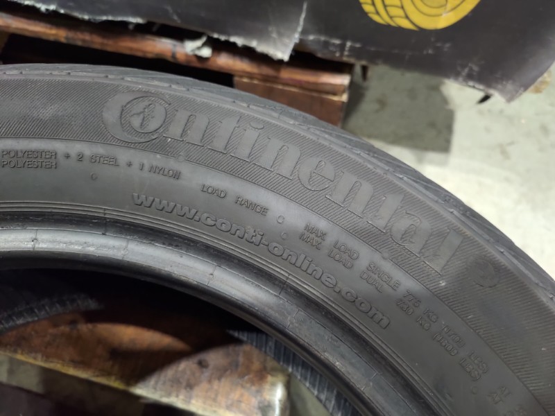 2 Gomme usate 195 60 16 C Pneumatici Estivi CONTINENTAL 2 Gomme usate 195 60 16 C Pneumatici Estivi CONTINENTAL