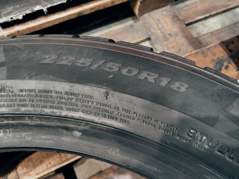 2 Gomme usate 225 50 18 Pneumatici Invernali NEXEN 2 Gomme usate 225 50 18 Pneumatici Invernali NEXEN