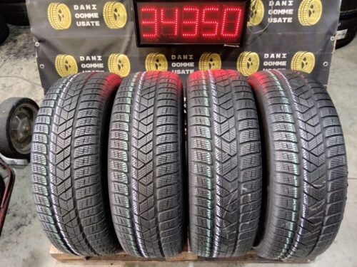 4 Gomme usate 215 60 17 Pneumatici Invernali PIRELLI