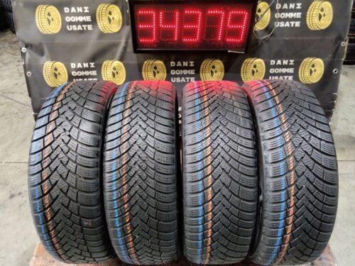 4 Gomme usate 195 55 16 Pneumatici Invernali BARUM