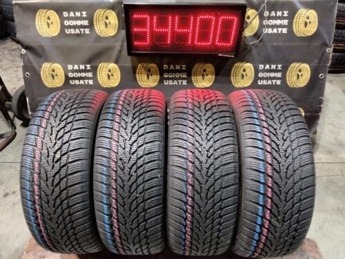 4 Gomme usate 185 55 15 Pneumatici Invernali NOKIAN