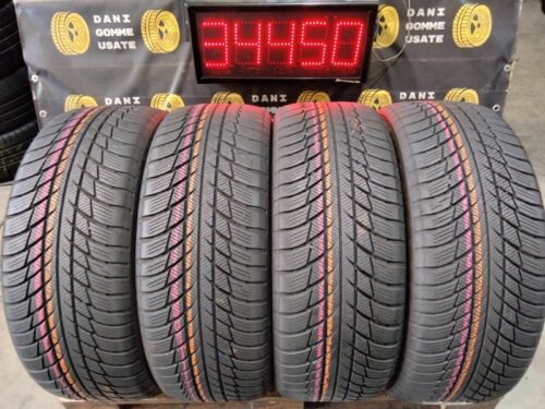 4 Gomme usate 225 55 17 Pneumatici Invernali BRIDGESTONE