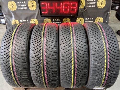 4 Gomme usate 225 50 18 Pneumatici Invernali MICHELIN