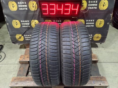 2 Gomme usate 225 45 18 Pneumatici Invernali PIRELLI