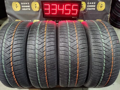 4 Gomme usate 235 60 17 Pneumatici Invernali PIRELLI