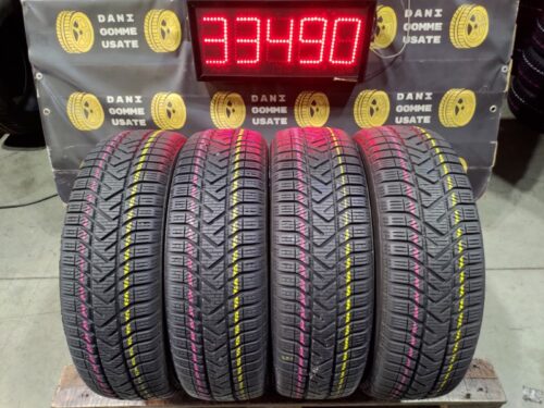 4 Gomme usate 185 65 15 Pneumatici Invernali PIRELLI