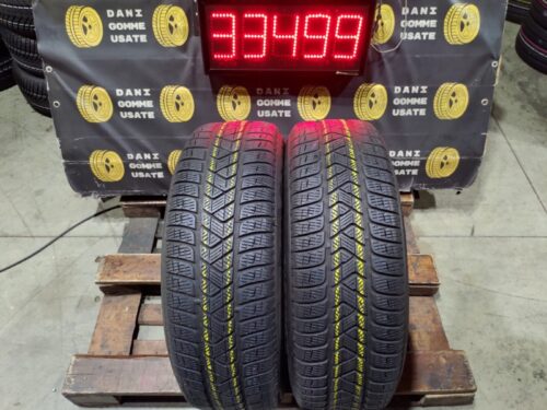 2 Gomme usate 215 60 17 Pneumatici Invernali PIRELLI
