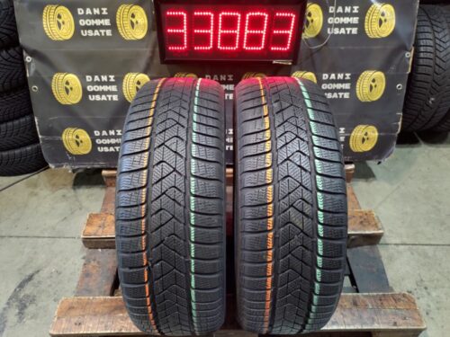 2 Gomme usate 225 55 17 Pneumatici Invernali PIRELLI