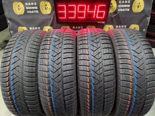 4 Gomme usate 215 60 16 Pneumatici Invernali PIRELLI