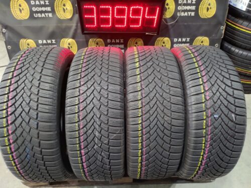 4 Gomme usate 215 55 17 Pneumatici Invernali BRIDGESTONE