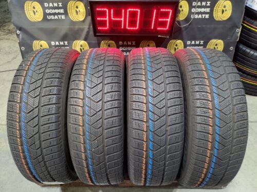 4 Gomme usate 215 60 17 Pneumatici Invernali PIRELLI