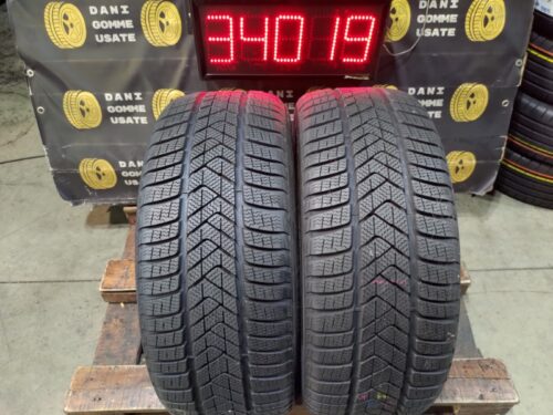 2 Gomme usate 245 45 19 Pneumatici Invernali PIRELLI