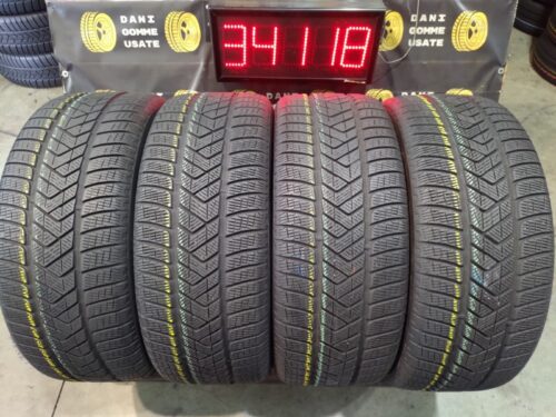 4 Gomme usate 255 40 21 Pneumatici Invernali PIRELLI