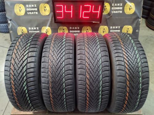 4 Gomme usate 205 55 16 Pneumatici Invernali PIRELLI