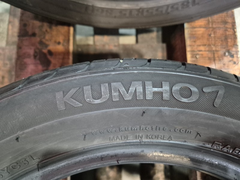 2 Gomme usate 185 55 15 Pneumatici Estivi KUMHO 2 Gomme usate 185 55 15 Pneumatici Estivi KUMHO