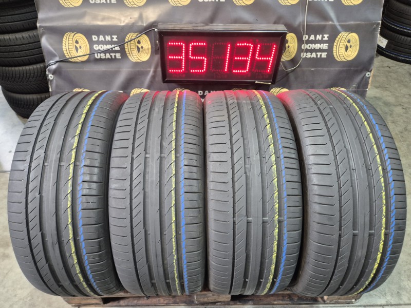 4 Gomme usate 245 45 18 Pneumatici Estivi CONTINENTAL 4 Gomme usate 245 45 18 Pneumatici Estivi CONTINENTAL