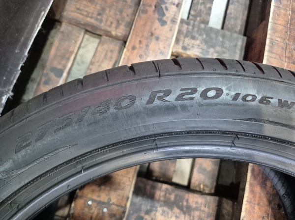 2 Gomme usate 275 40 20 RUN FLAT Pneumatici Estivi PIRELLI 2 Gomme usate 275 40 20 RUN FLAT Pneumatici Estivi PIRELLI