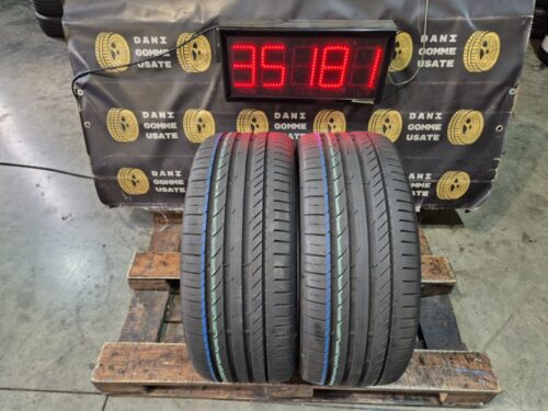 2 Gomme usate 225 40 18 Pneumatici Estivi CONTINENTAL