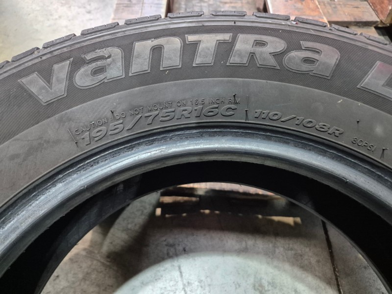 4 Gomme usate 195 75 16 C Pneumatici Estivi HANKOOK 4 Gomme usate 195 75 16 C Pneumatici Estivi HANKOOK