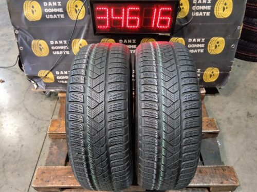 2 Gomme usate 225 55 18 Pneumatici Invernali PIRELLI