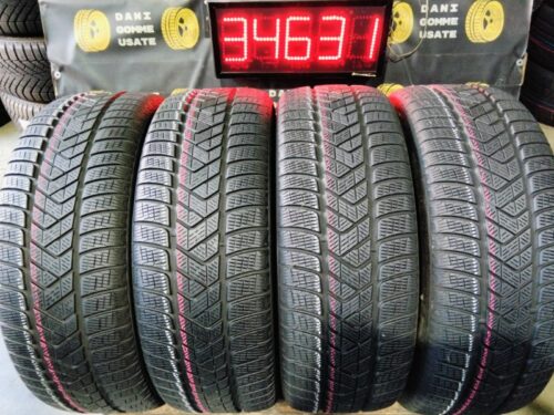 4 Gomme usate 235 55 19 Pneumatici Invernali PIRELLI