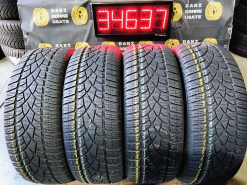 4 Gomme usate 235 50 19 Pneumatici Invernali DUNLOP