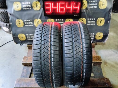 2 Gomme usate 225 50 18 Pneumatici Invernali PIRELLI