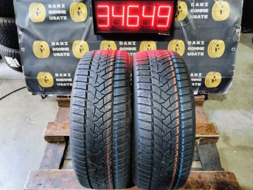 2 Gomme usate 215 55 17 Pneumatici Invernali DUNLOP