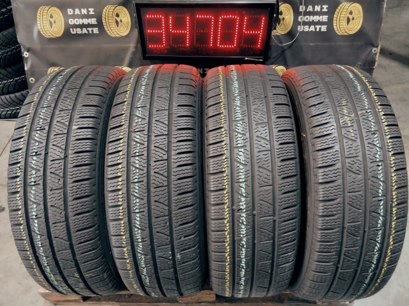 4 Gomme usate 235 65 16 C Pneumatici Invernali PIRELLI 4 Gomme usate 235 65 16 C Pneumatici Invernali PIRELLI